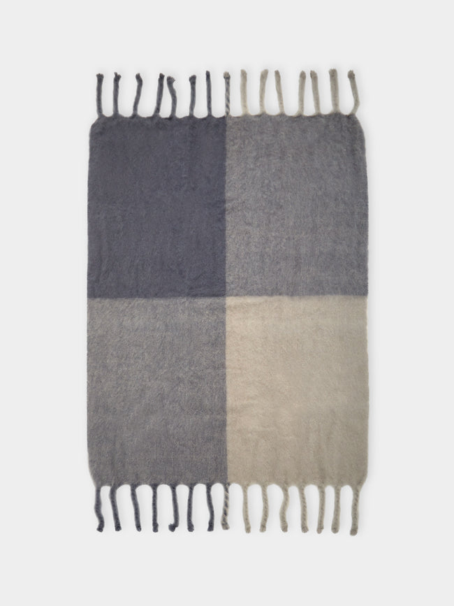 Lena Rewell - Kallio Handwoven Mohair Blanket (71in/1.8m) -  - ABASK