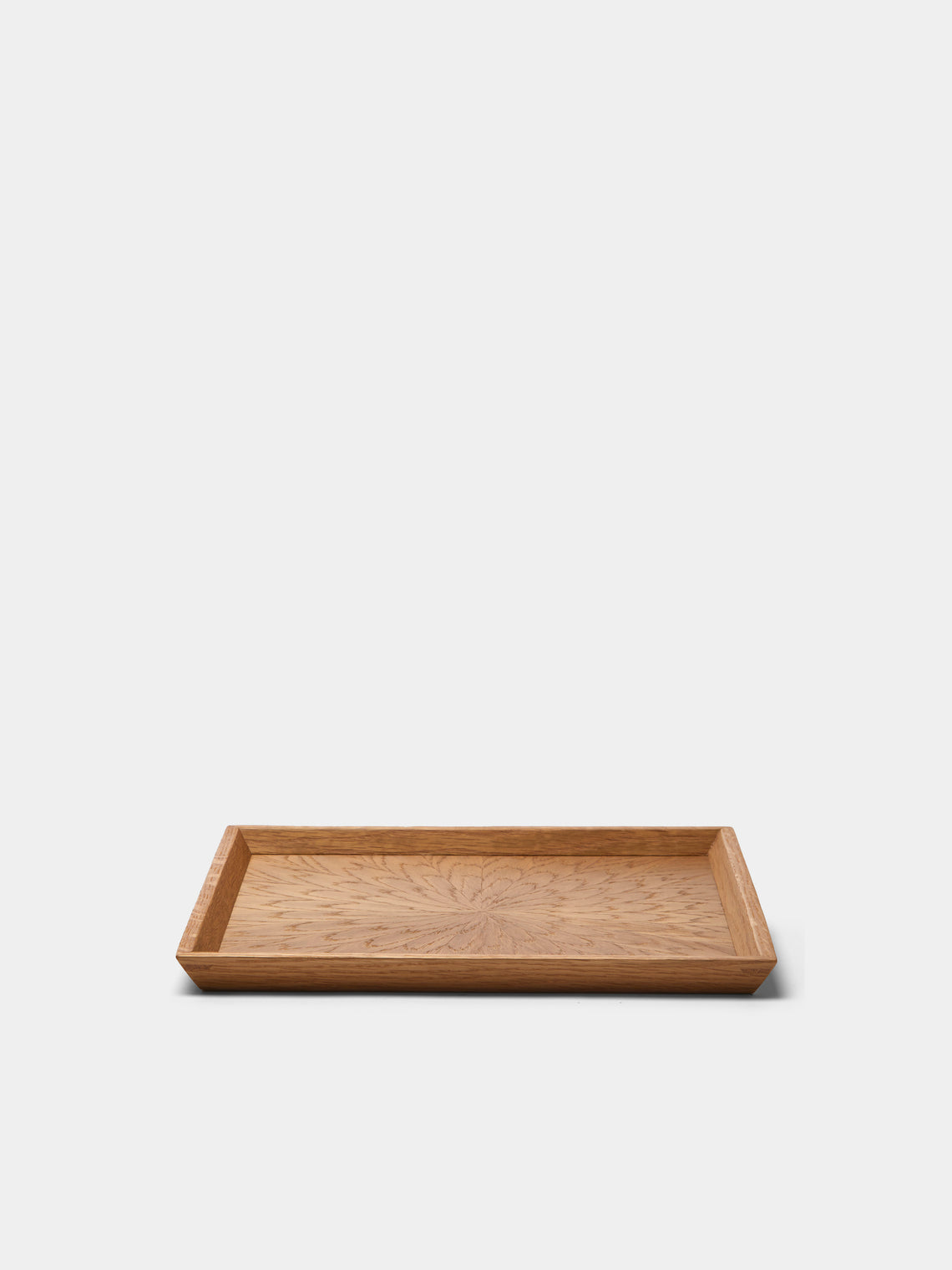 Mori Kougei - Poke Teak Square Tray (10.5in/26.5cm) - Brown - ABASK