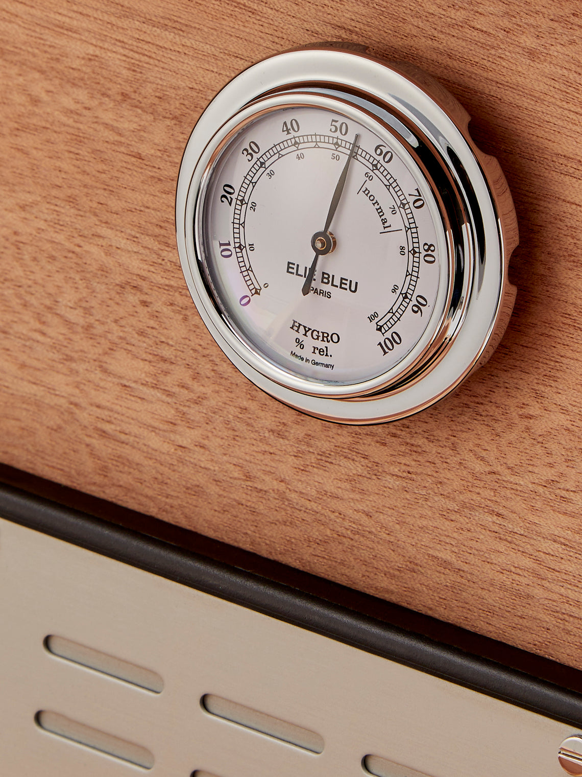 Elie Bleu - Fruit Sycamore Humidor Case (75 Cigars) - Yellow - ABASK