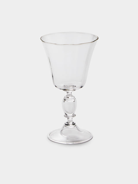 Akua Objects - Alban Crystal White Wine Glasses (Set of 4) - Clear - ABASK