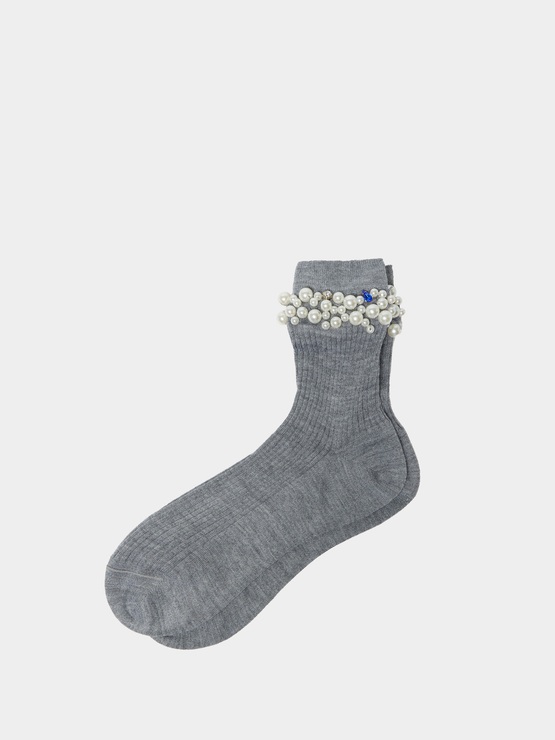 Maria La Rosa - Women's Miami Cashmere Socks | One Size - Light Gray - ABASK - 
