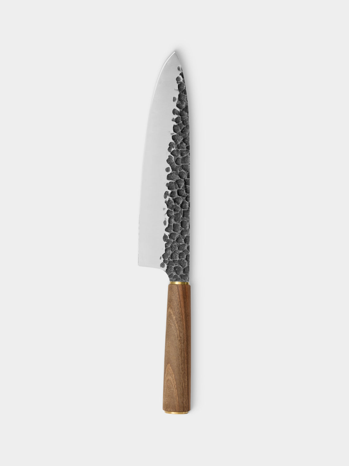 Katto - | Set of 4 | Turkish Walnut Kitchen Knives - Brown - ABASK