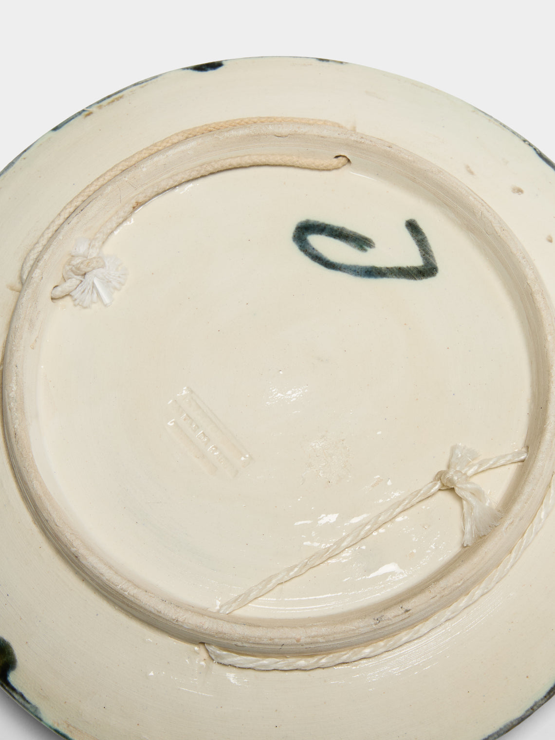 Antique and Vintage - Mid-Century Lobster Majolica Ceramic Serving Plate (9in/23cm) - Multiple - ABASK