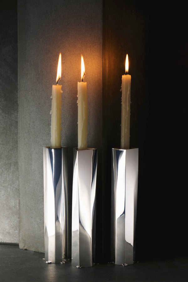 San Lorenzo - 2010 Tobia Scarpa Sterling Silver Candlestick - Silver - ABASK