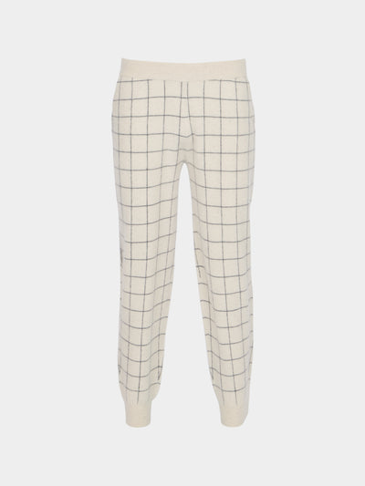Frenckenberger - Men's Cashmere Sweatpants -  - ABASK - 