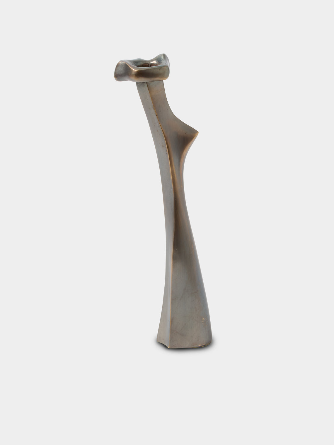 Shaha Raphael - Coven 02 Hand-Cast Brass Candle Holder - Brown - ABASK - 
