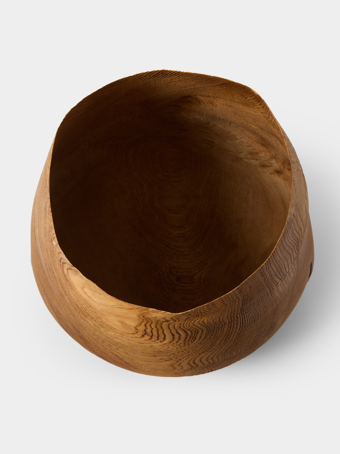 Friedemann Buehler - Hand-Turned Oak Bowl - Brown - ABASK
