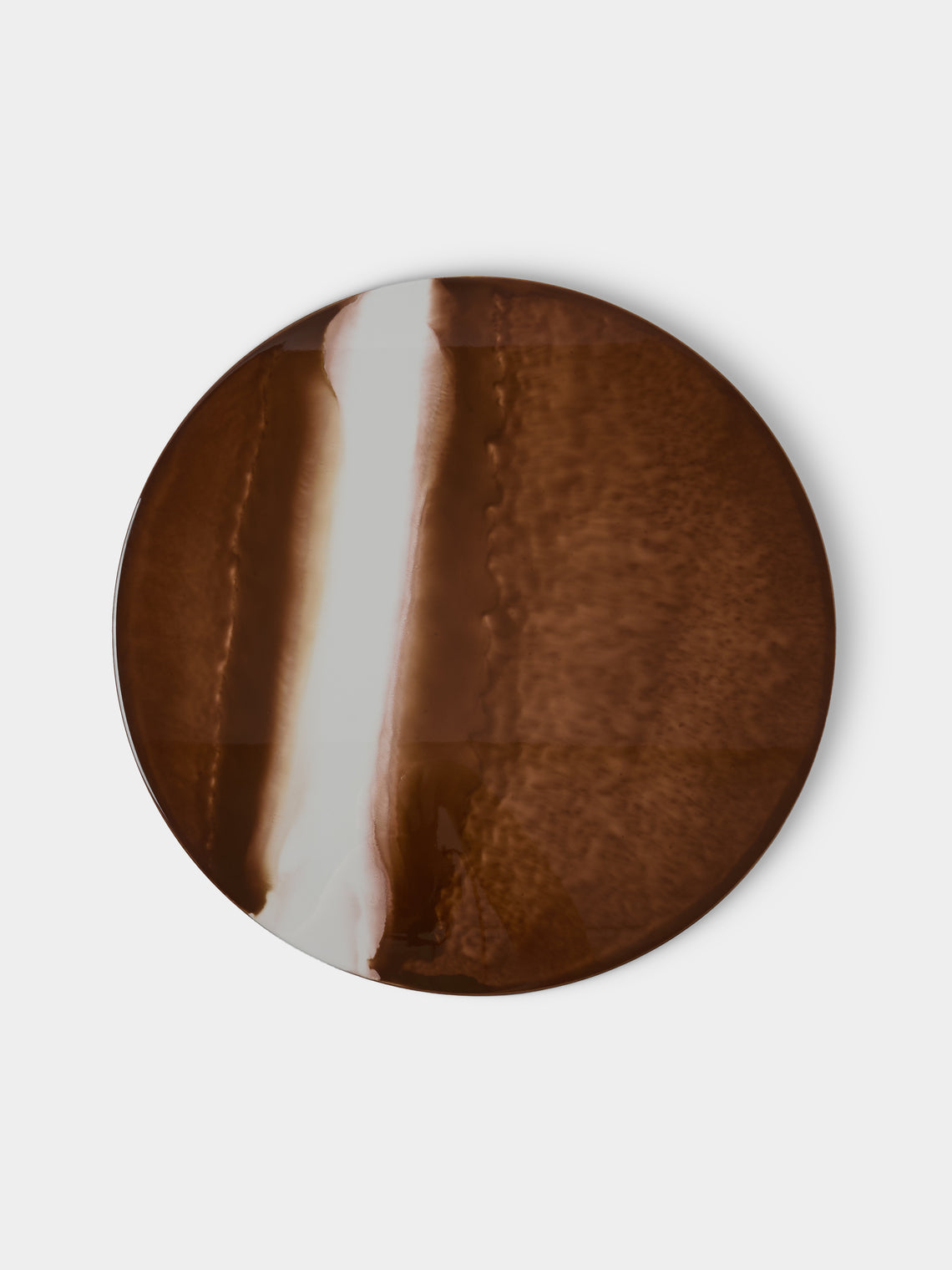 MAAR Design - | Set of 4 | Terra Hand-Painted Lacquered Placemats - Brown - ABASK