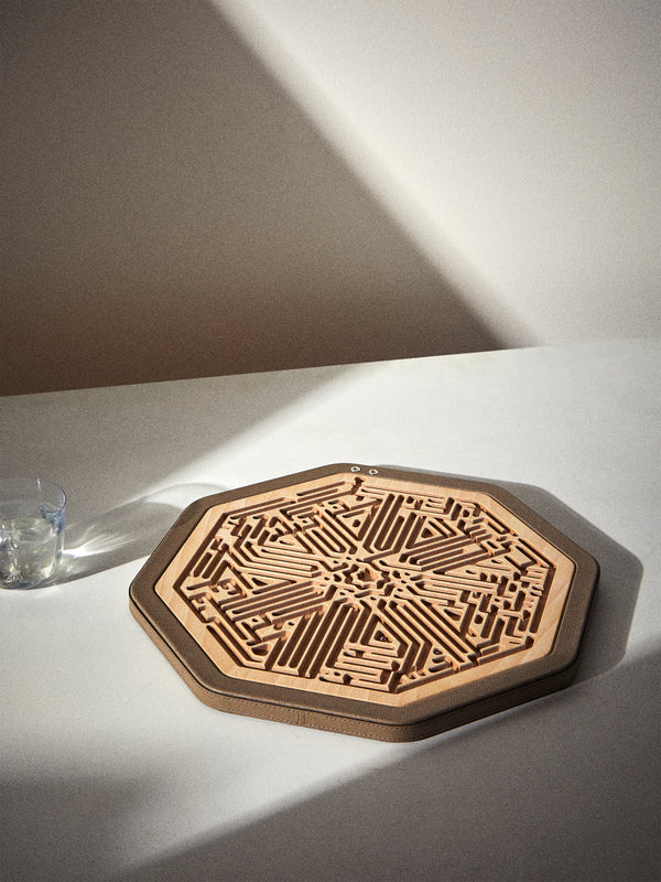 Pinetti - Leather Jinn Labyrinth Set - Brown - ABASK