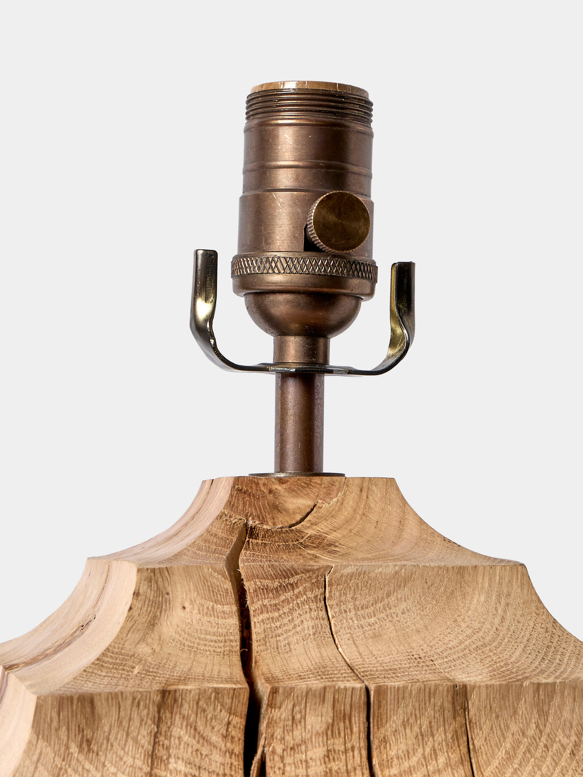 Jamie Gaunt Designs - No. 5 Natural Oak XL Table Lamp - Natural - ABASK