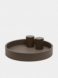 Giobagnara - Arena Leather Dice Set - Gray - ABASK - 