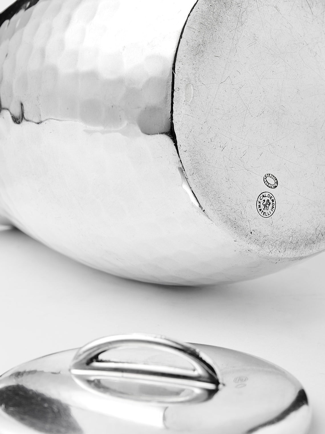 Antique and Vintage - 1950s Gio Ponti for Fratelli Calderoni Silver-Plated Coffee Pot - Silver - ABASK