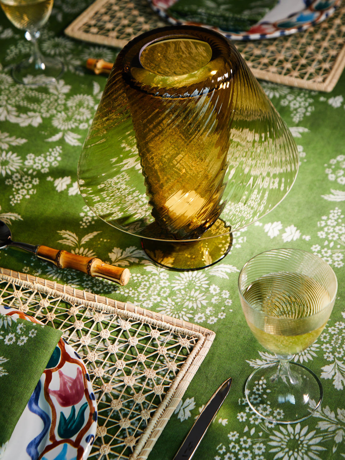 Mun Deluxe Brand Venezia - Hand-Blown Glass Lantern -  - ABASK