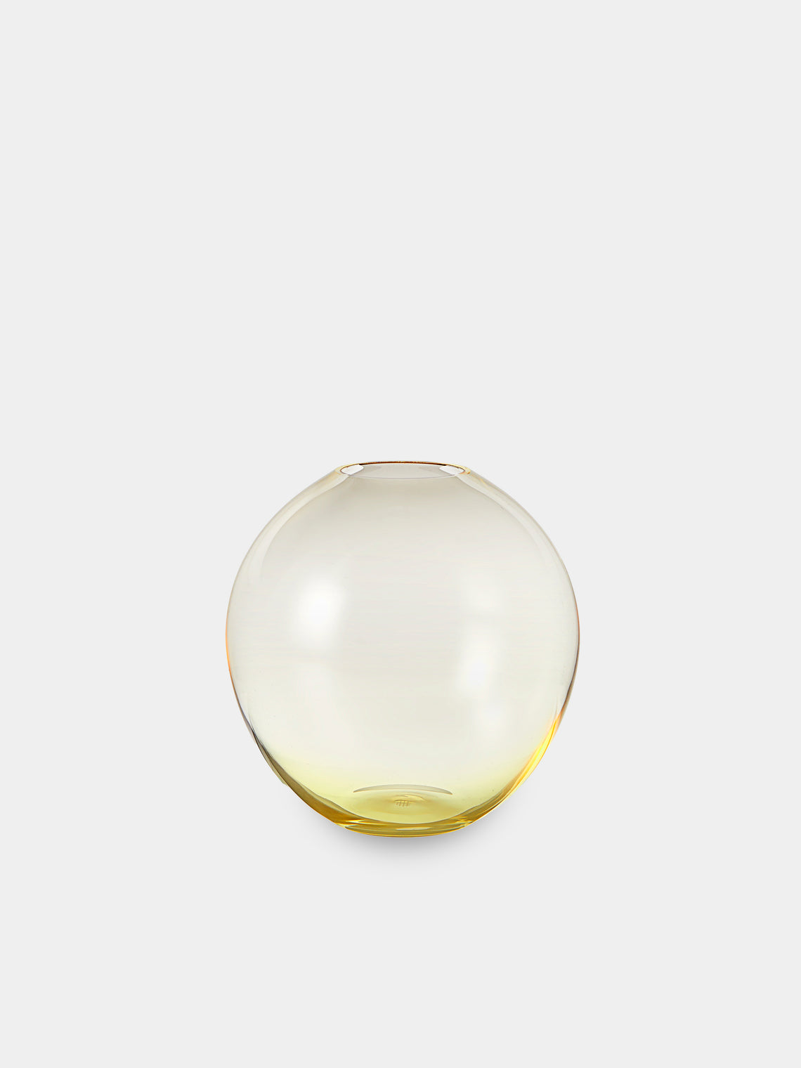 Lobmeyr - BV60 Flower Crystal Bud Vase (4in/10cm) - Yellow - ABASK - 