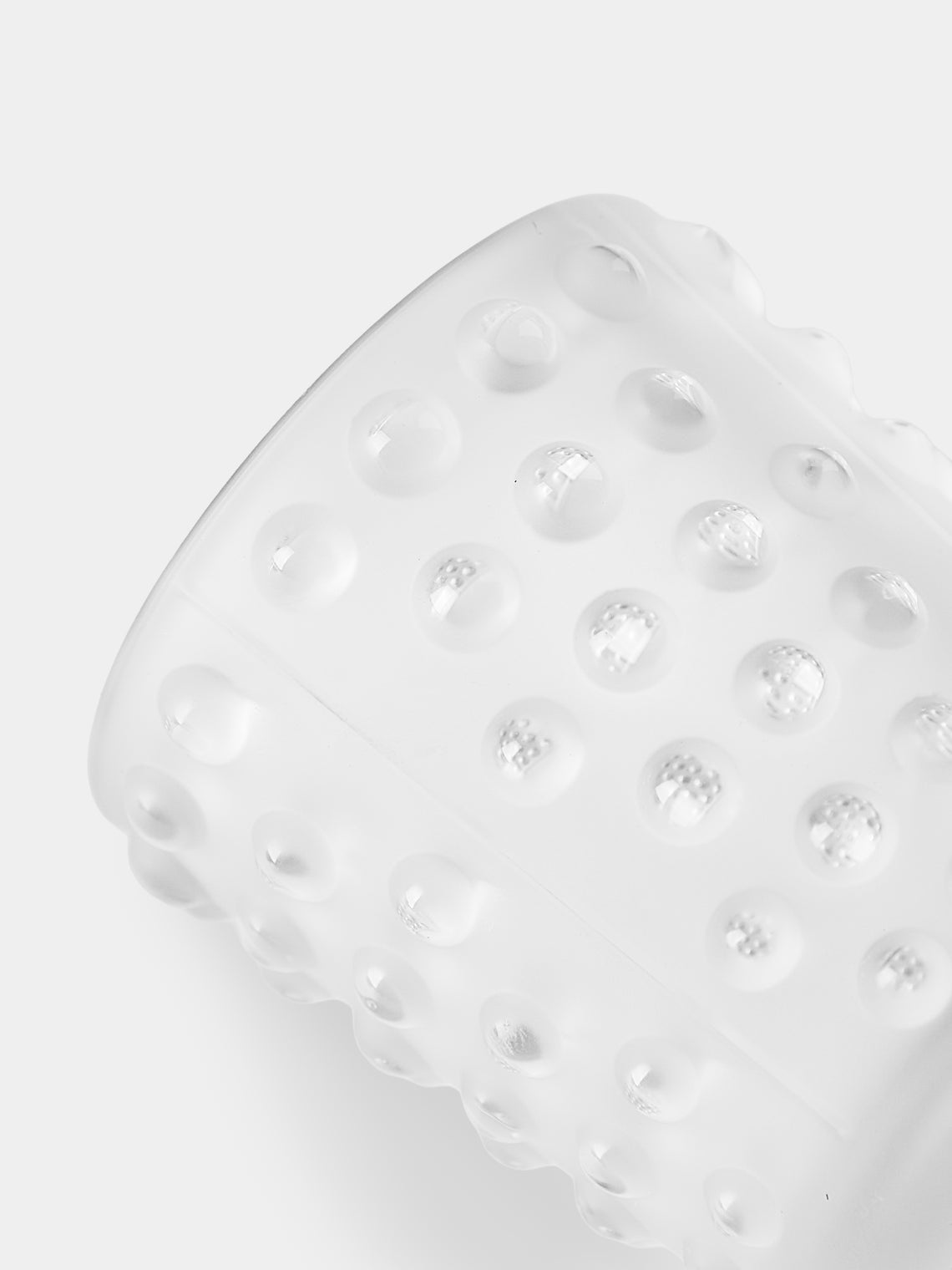 Lalique - | Set of 2 | Mossi Crystal Votives - Clear - ABASK