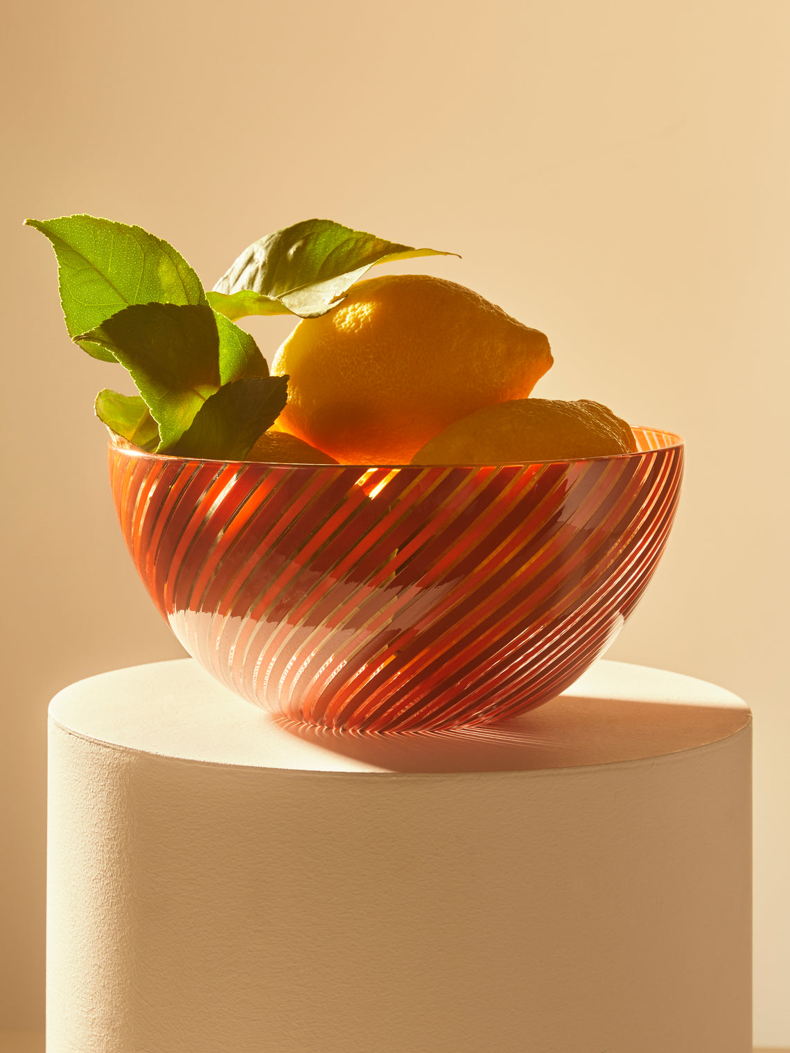 Antique and Vintage - Venini Spiral Murano Glass Bowl -  - ABASK