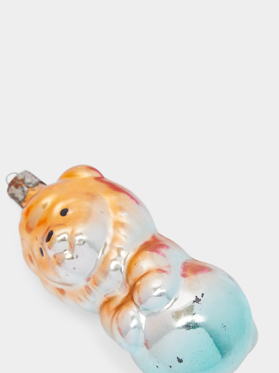 Antique and Vintage - 1950s-1960s Lions, Tigers and Bears Glass Tree Decorations (Set of 6) -  - ABASK