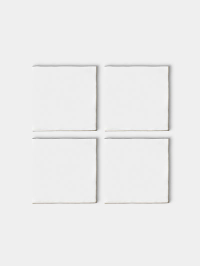 Borgo delle Tovaglie - Filo Linen Extra Large Napkins (Set of 4) - White - ABASK - 