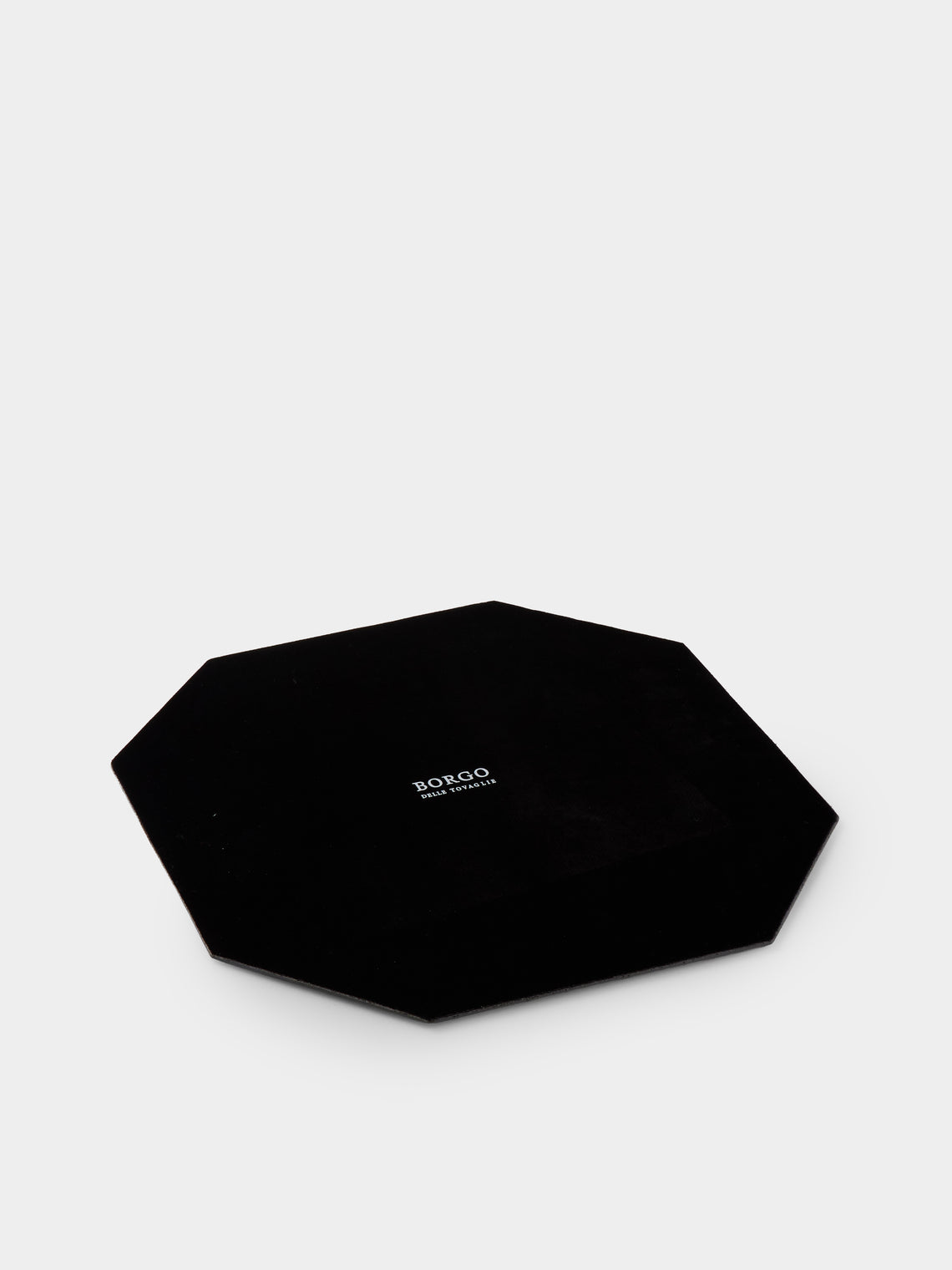 Borgo delle Tovaglie - Octo Mirrored Glass Placemats (Set of 6) - Silver - ABASK