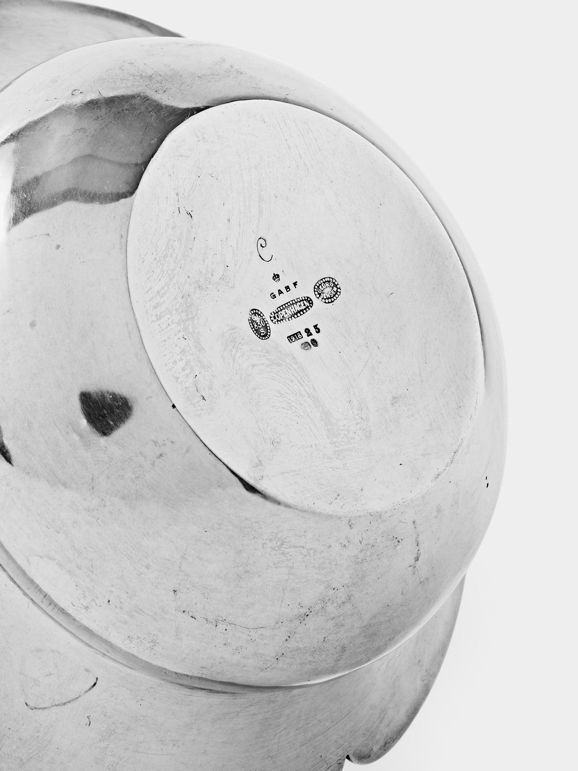 Antique and Vintage - | Set of 2 | Early-20th-Century Georg Jensen Sterling Silver Bowls - Silver - ABASK