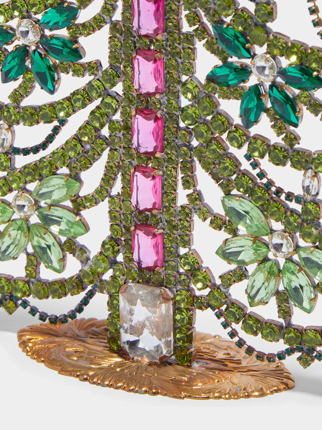 Antique and Vintage - 1930s Czech Jewelled Large Christmas Tree -  - ABASK