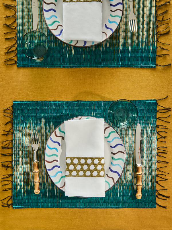 The Table Love - The Rush Handwoven Placemats (Set of 4) -  - ABASK
