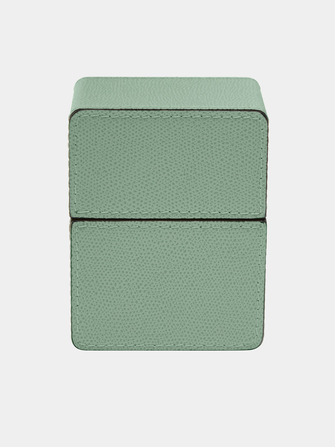 Giobagnara - Naples Leather Playing Cards Set - Light green - ABASK