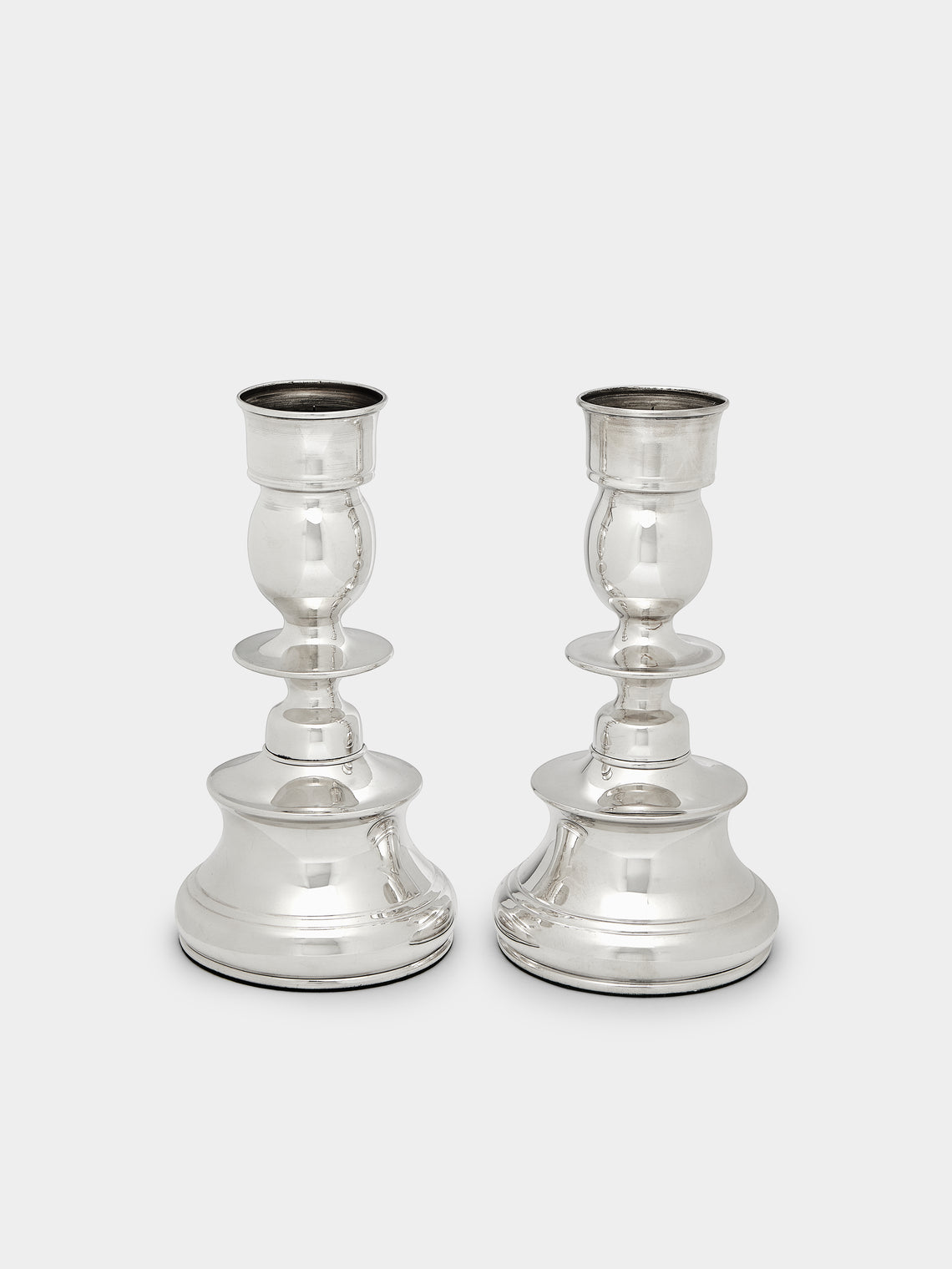 Antique and Vintage - 1930s Sterling Silver Candlesticks (Set of 2) -  - ABASK