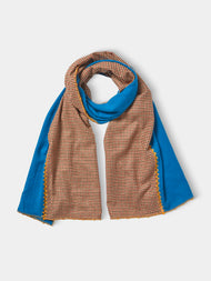Leo Atlante - Nesness Wool-Blend Scarf - Blue - ABASK - 