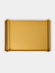 RUDI - Circuit Leather Tray (24in/60.5cm) - Yellow - ABASK - 
