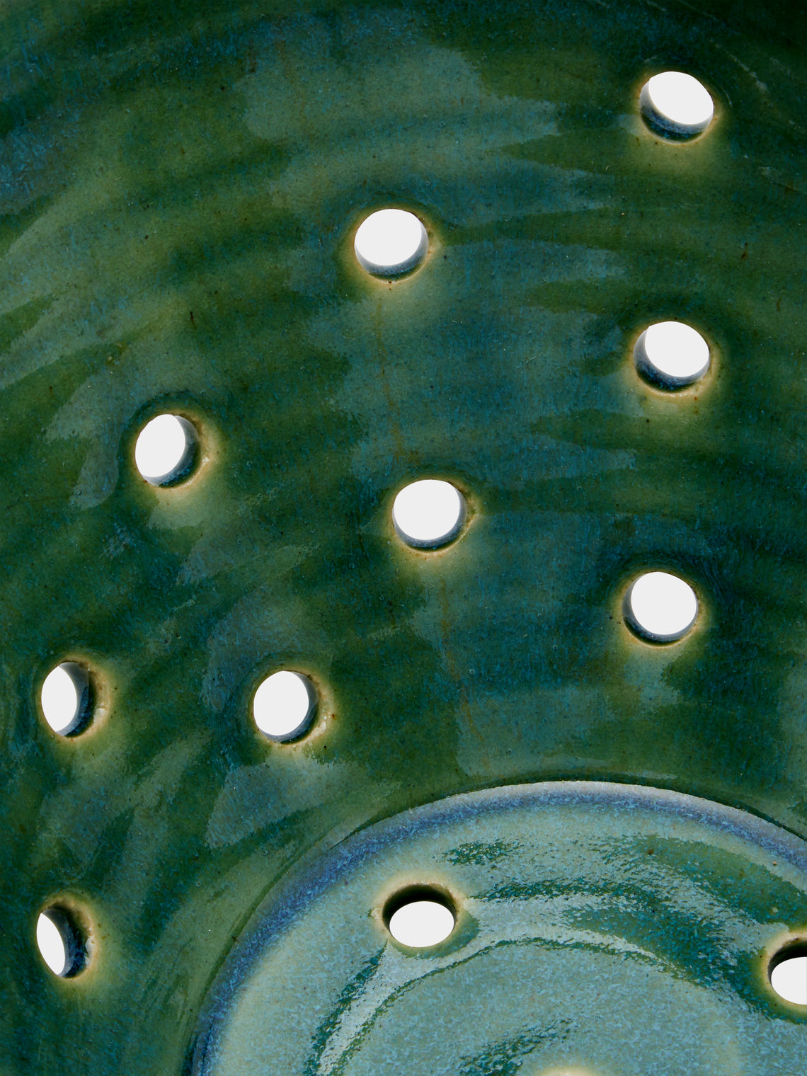 Stoneware Berry Bowl and Colander