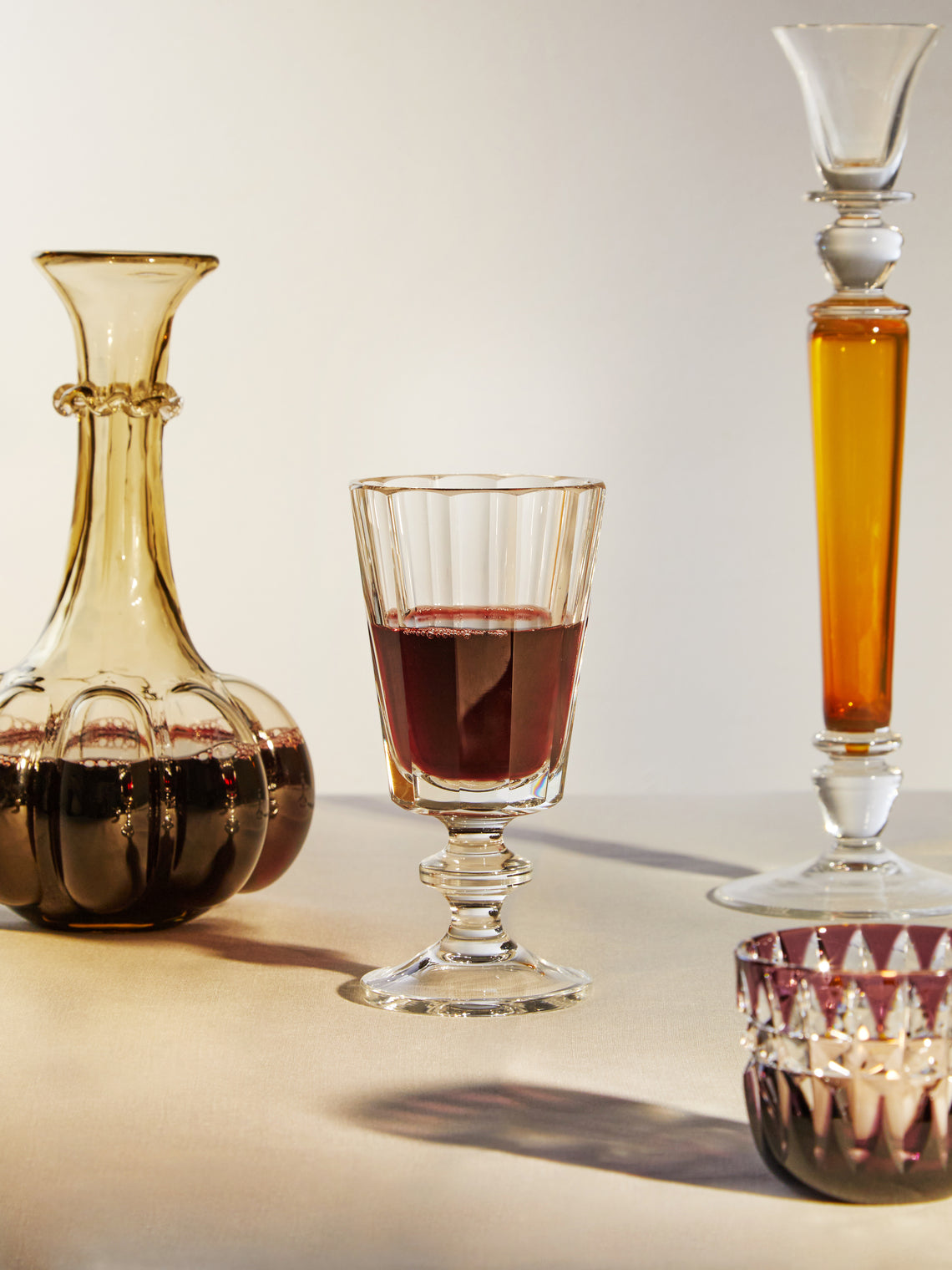 Theresienthal - Roland Hand-Blown Crystal Red Wine Glass (Set of 2) - Clear - ABASK