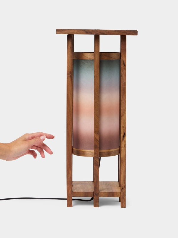 Maxime Prange - Doro Walnut and Washi Paper Table Lamp - Multiple - ABASK