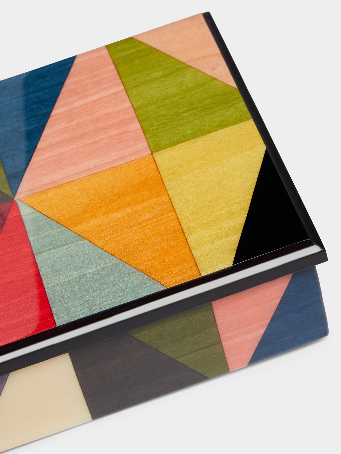 Biagio Barile - Triangle Wood Inlay Box -  - ABASK