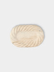 Anastasio Home - Hannah Catch Marble Dish - Beige - ABASK - 