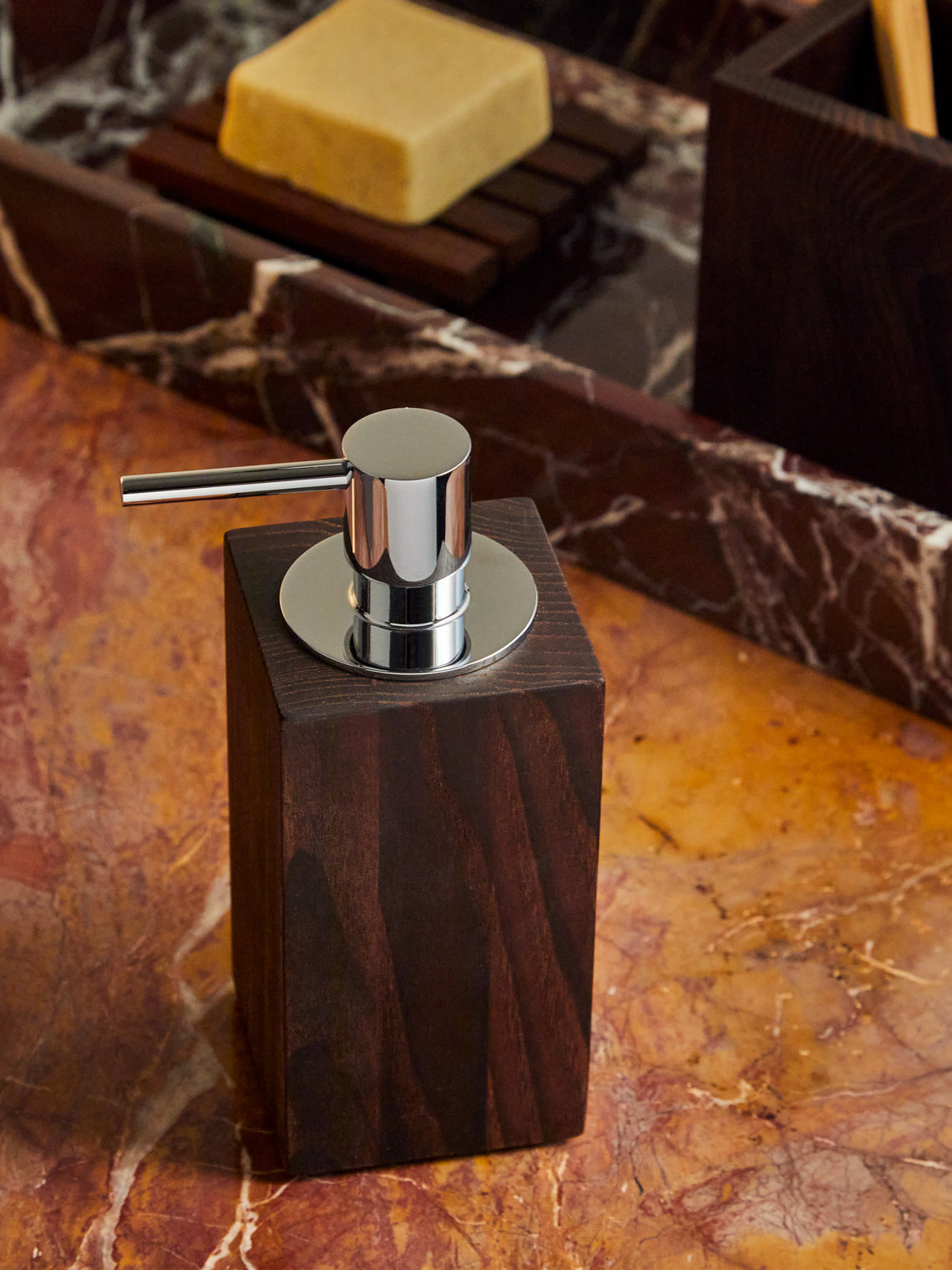 Décor Walther - Ash Wood Soap Dispenser -  - ABASK