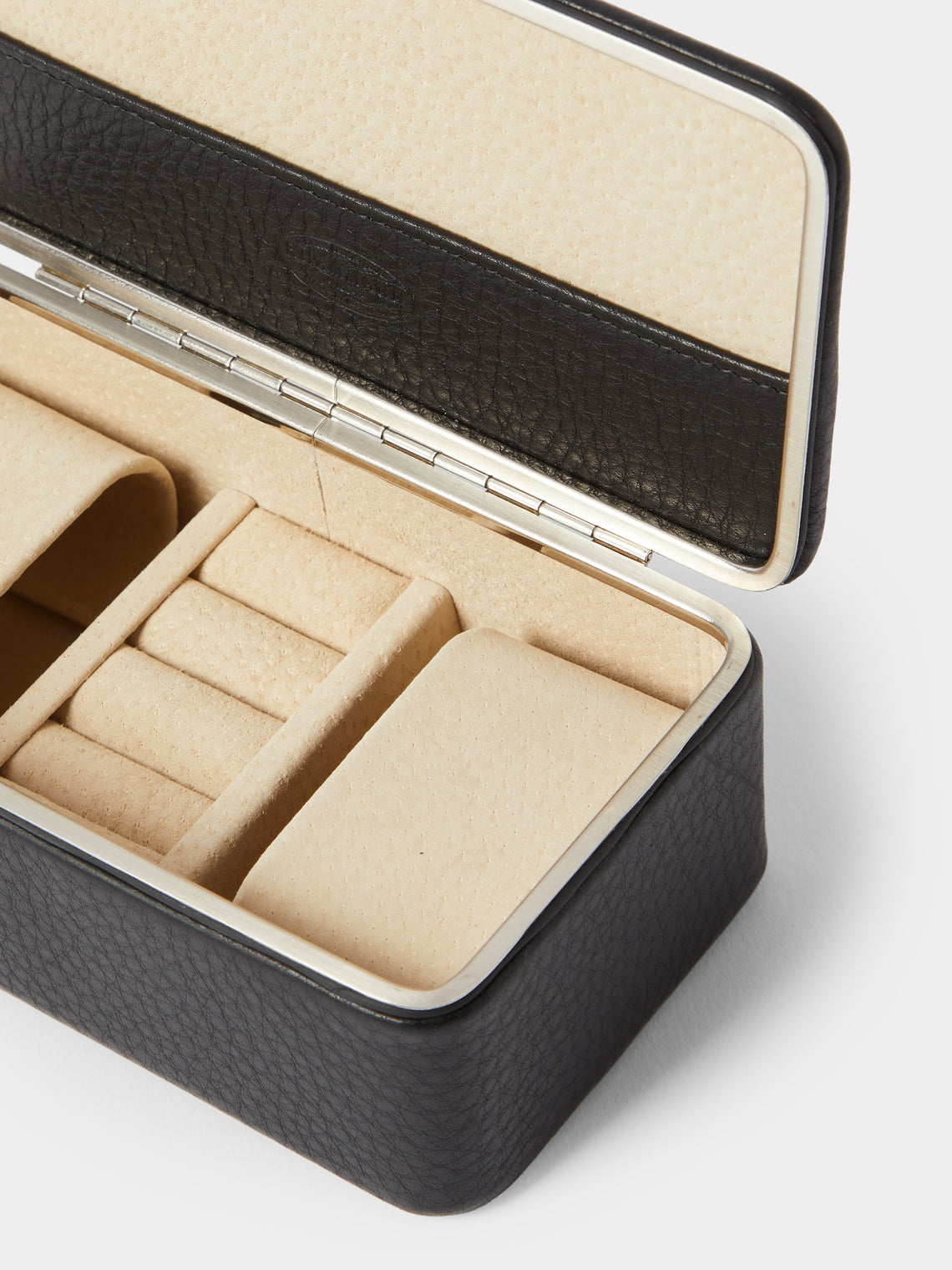 F. Hammann - Leather Large Jewelry Box - Black - ABASK