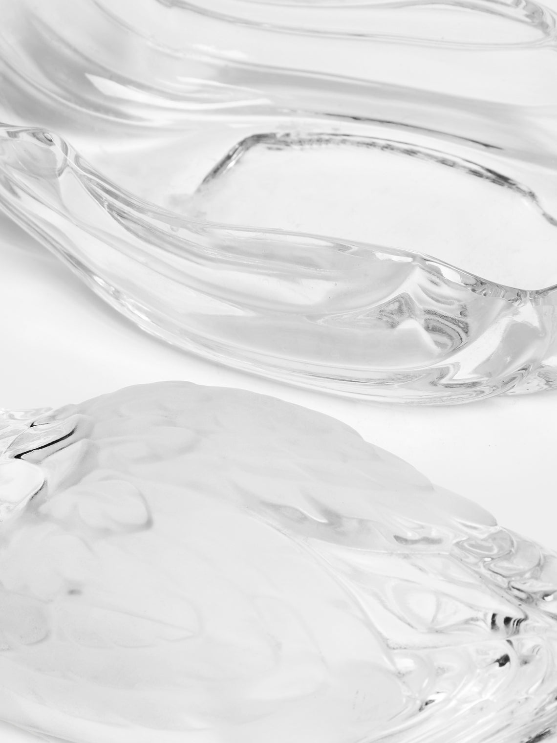 Antique and Vintage - 1930s Lalique Crystal Duck - Clear - ABASK