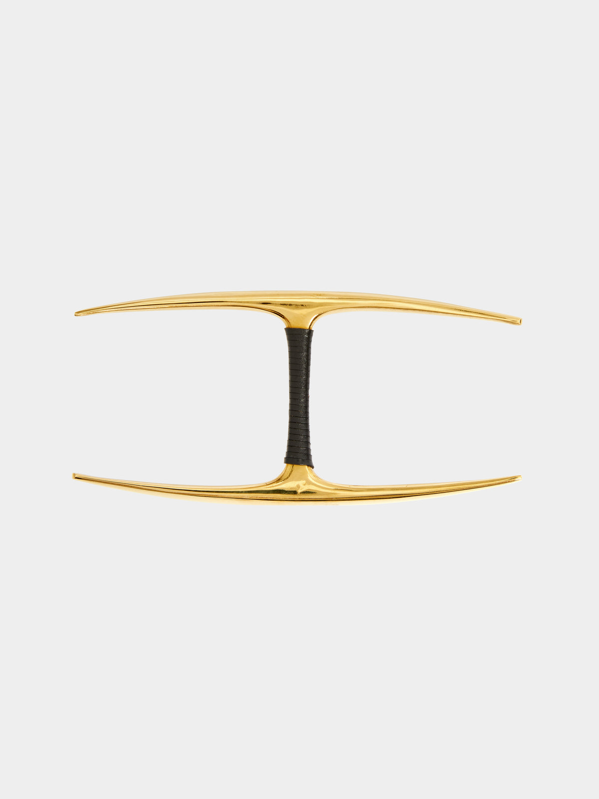Brass Leather Pen Rest