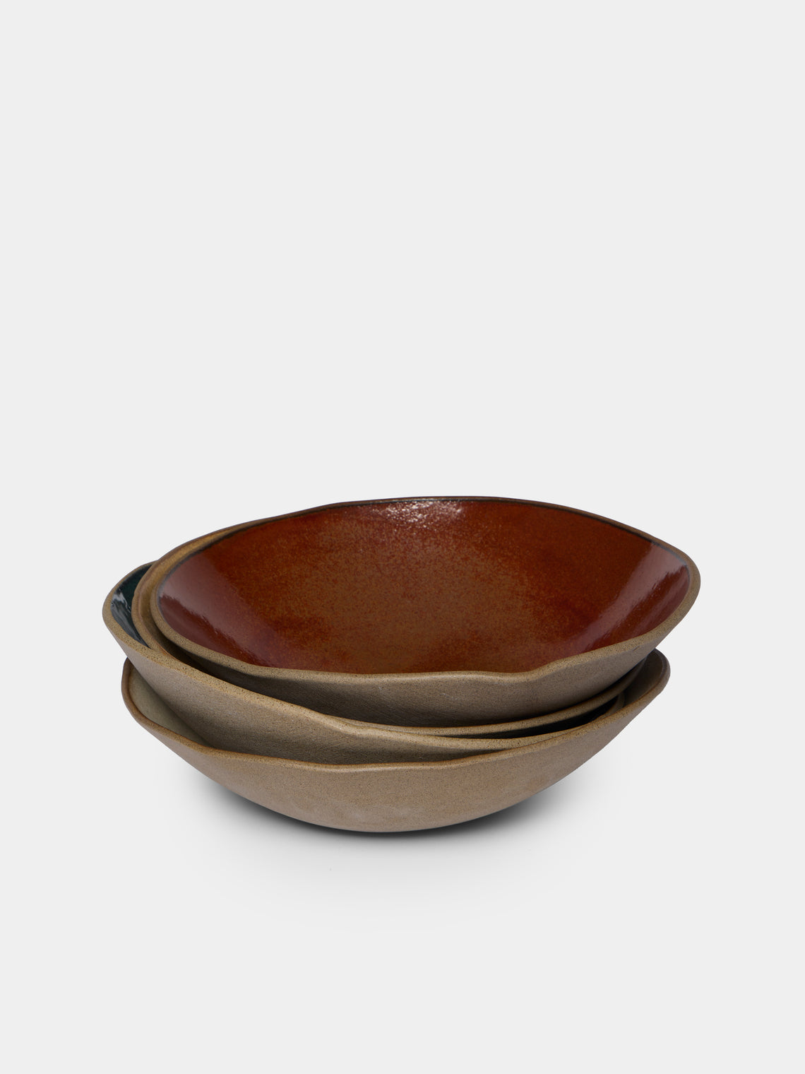 Hana Karim Studio - Hand-Built Stoneware Ramen Bowls (Set of 4) - Multiple - ABASK