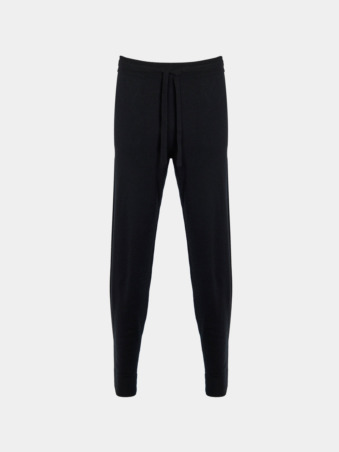 Arch4 - Fulham Baby Goat Cashmere Sweatpants | Size: M - Black - ABASK - 