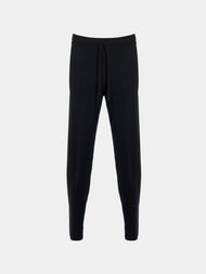 Arch4 - Fulham Baby Goat Cashmere Sweatpants | Size: M - Black - ABASK - 