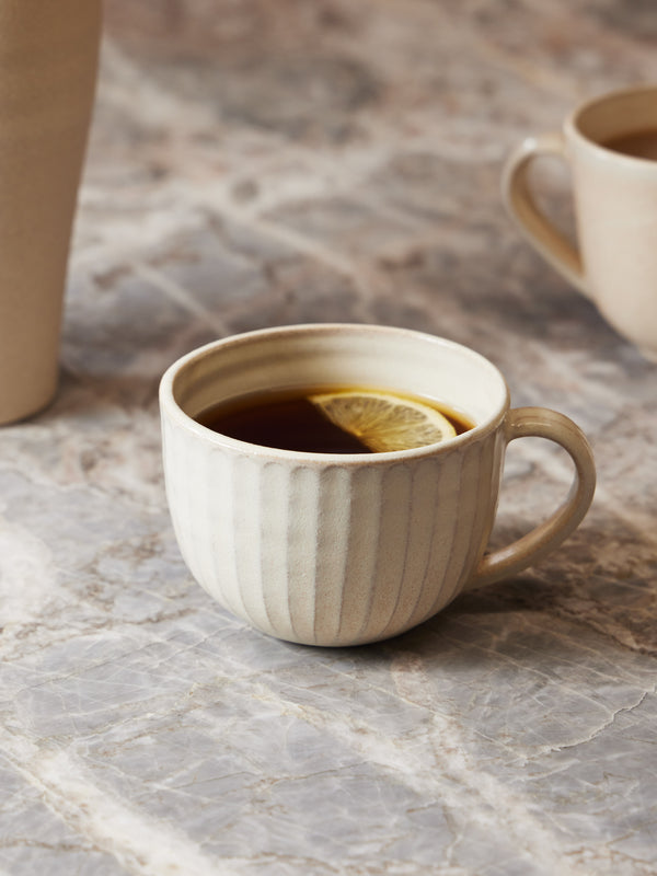 Robynn Storgaard - Ceramic Ribbed Mug -  - ABASK