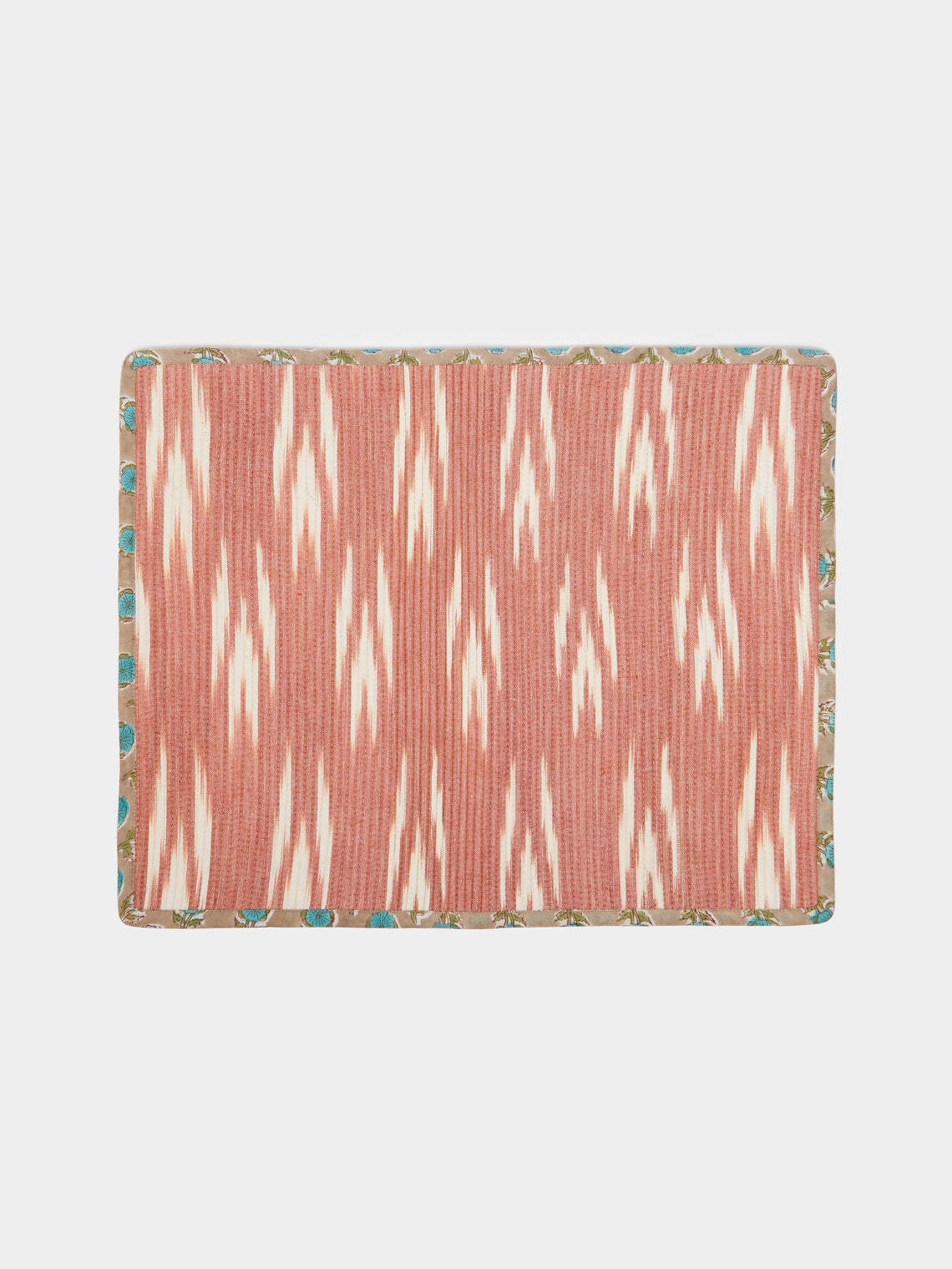 The Table Love - The Breakfast Handwoven Cotton Reversible Placemats (Set of 4) - Pink - ABASK - 