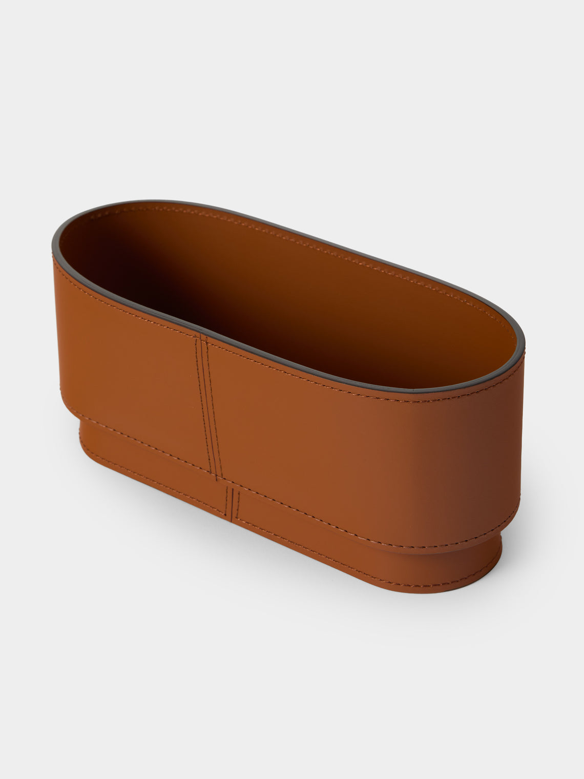RUDI - Zenit Leather Envelope Holder - Brown - ABASK