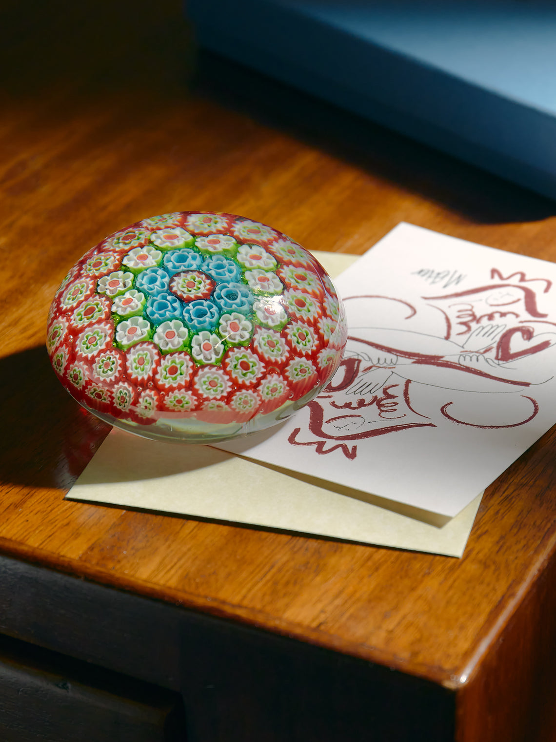 Antique and Vintage - 1950s Murano Glass Paperweight -  - ABASK