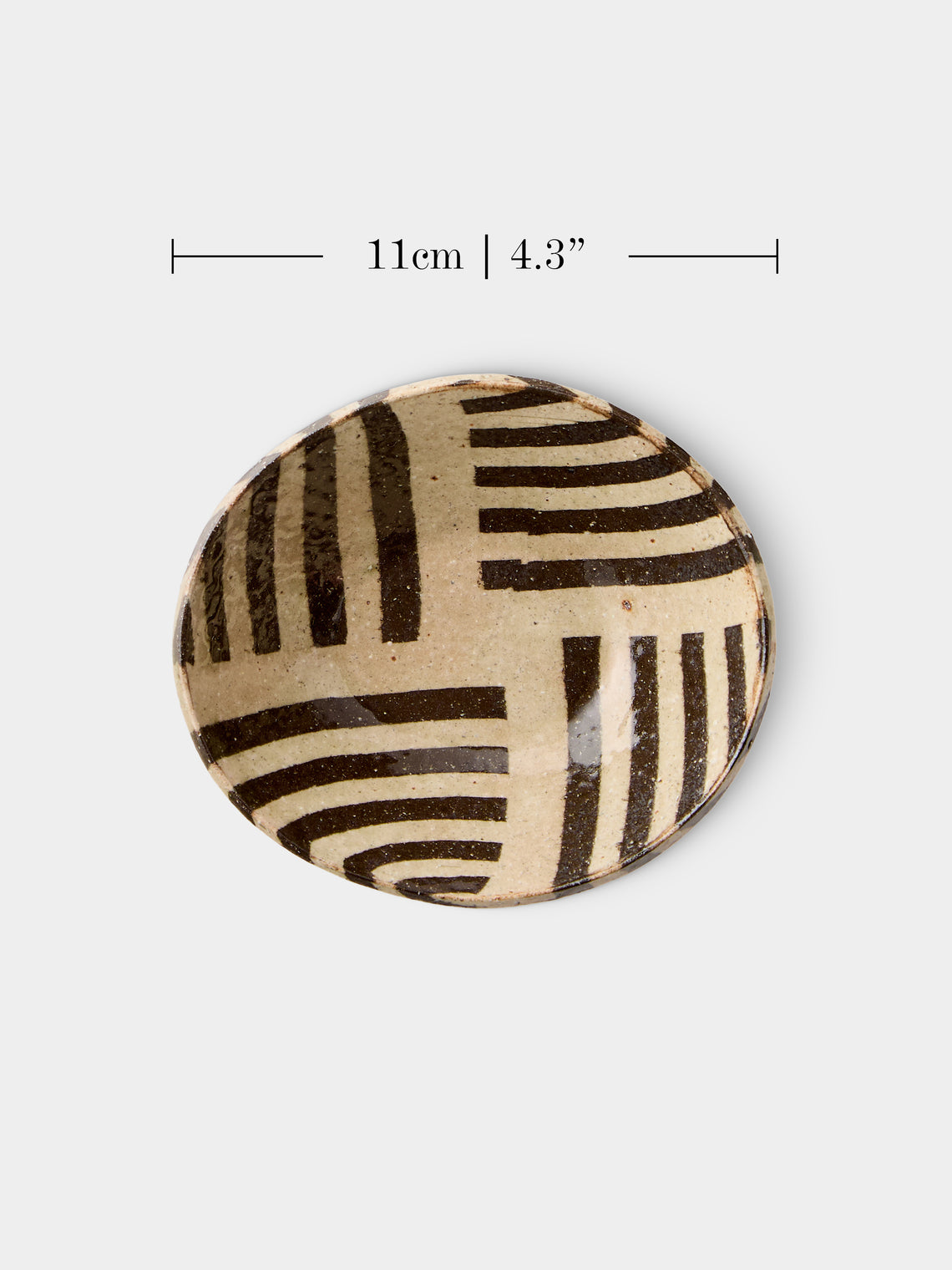 Makidani-gama - Nerikomi Ceramic Small Oval Bowls (Set of 5) - Multiple - ABASK