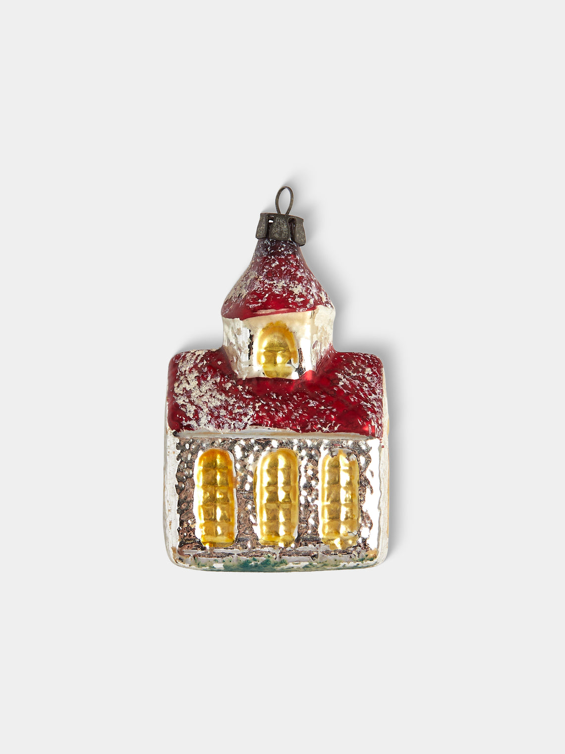 Antique and Vintage - Early-20th-Century Houses Glass Baubles (Set of 12) - Multiple - ABASK