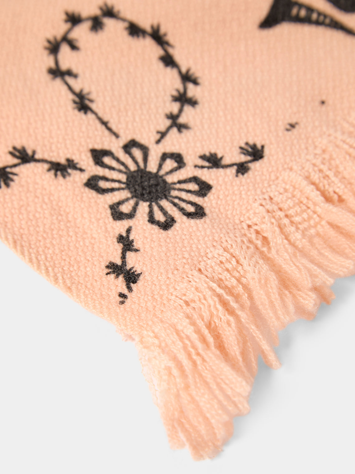 Saved NY - Ellen Cashmere Throw (79in/2m) - Multiple - ABASK