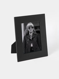 Giobagnara - Peter Leather Photo Frame (5x7") - Black - ABASK - 
